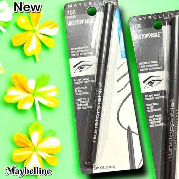 New Maybelline Unstoppable Eyeliner 706  -2 pack - Picture 3 of 4